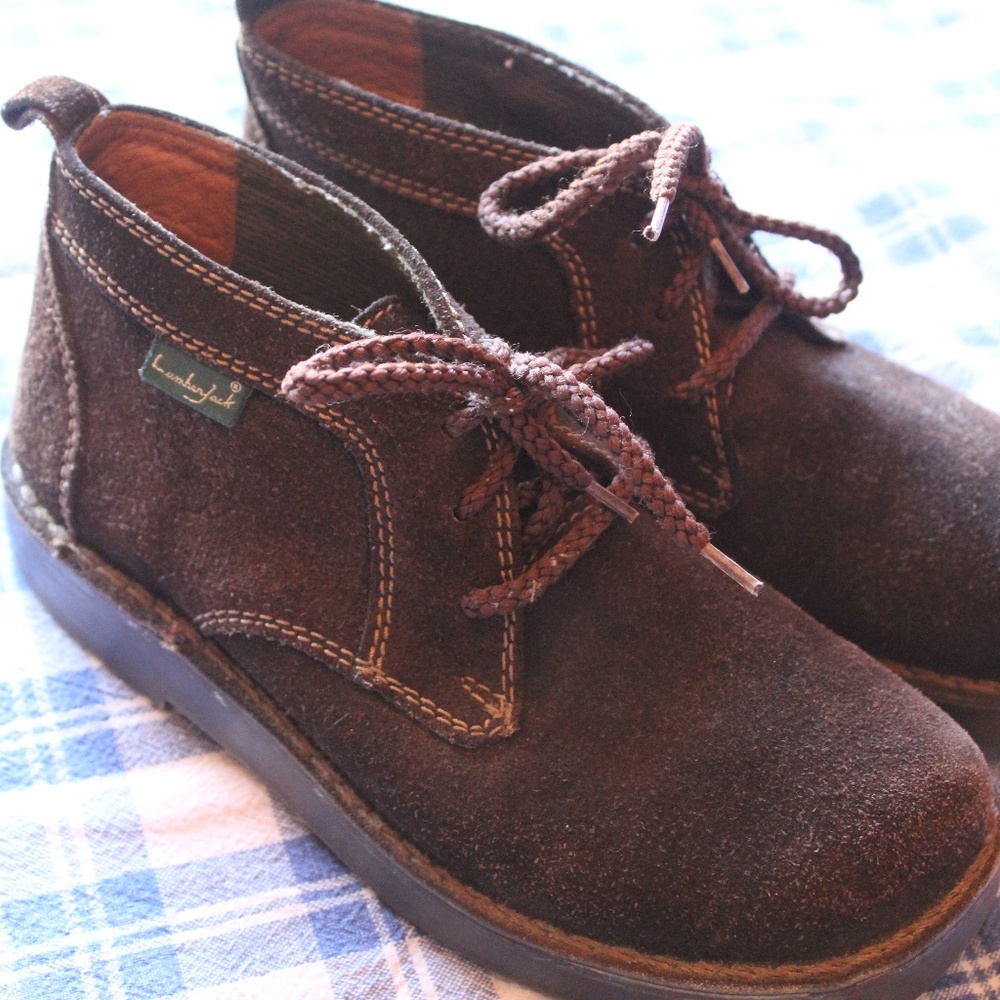 Like New Lumberjack suede shoes